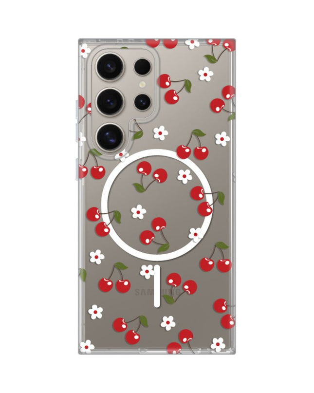 Maska za Samsung S928B Galaxy S24 Ultra Cute Cherries Print Magsafe