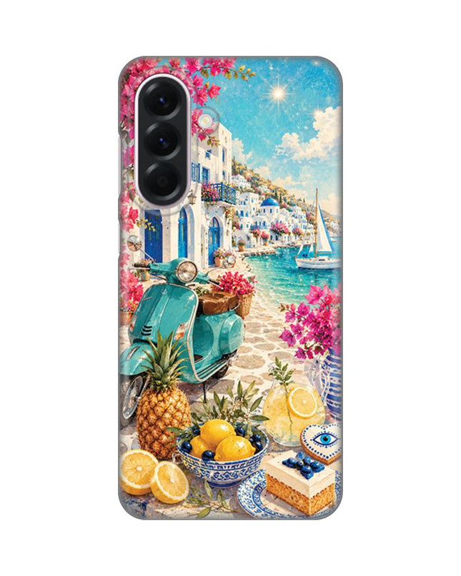 Maska za Samsung A566B Galaxy A56 5G Summer in Greece Silikonska Print Skin