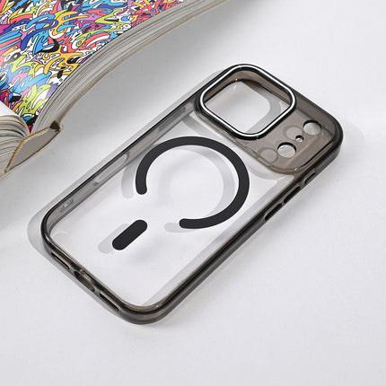 Maska za iPhone 17 Pro 6.3 crna Magsafe Color Pop