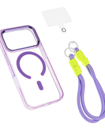 Maska za iPhone 17 Pro 6.3 ljubicasta Magsafe Loop