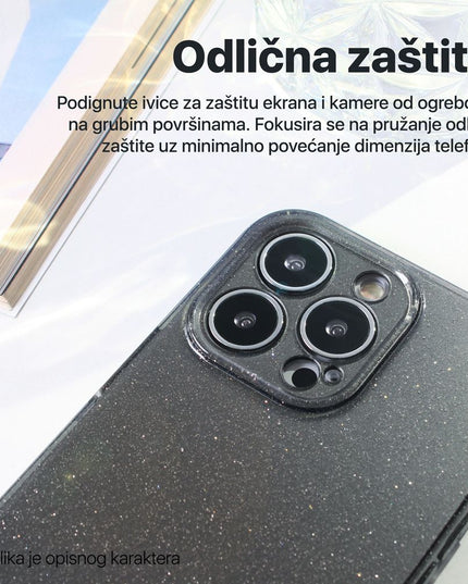 Maska za Honor X6a bela Sparkle Dust