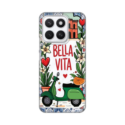 Maska za Honor X8c Bella Vita Silikonska Print Skin