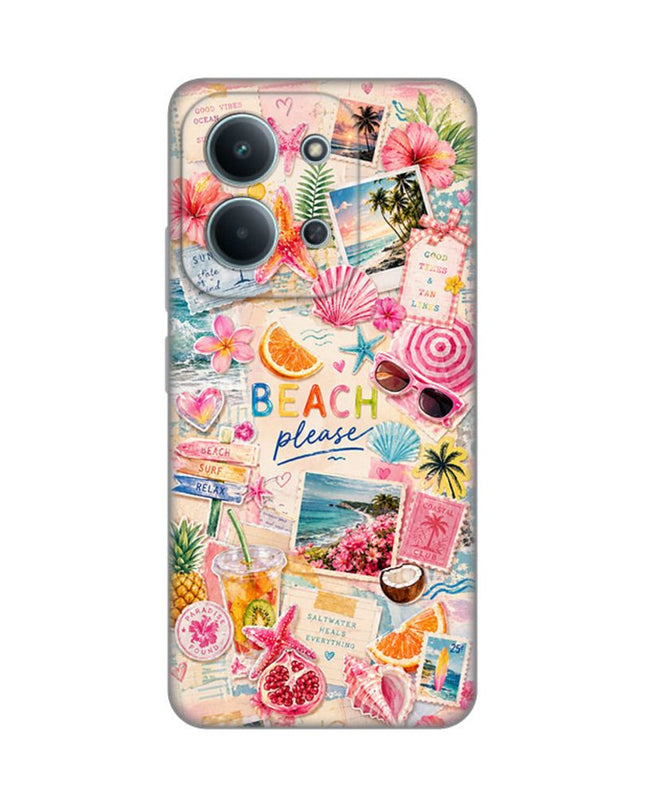 Maska za Xiaomi Redmi 15C 4G Beach Please Silikonska Print Skin