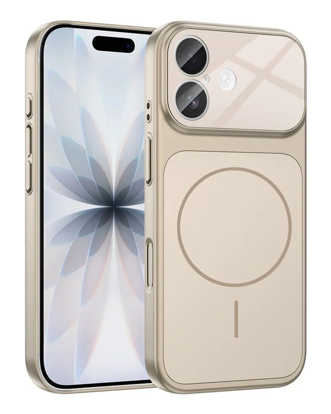 Maska za iPhone 16 6.1 zlatna Magsafe LookLike