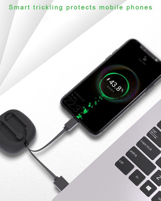 Data kabl KONFULON S79 privezak micro USB crni 1m