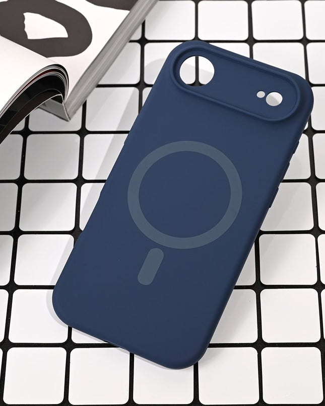 Maska za iPhone 17 Air 6.6 plava Magsafe Pure color