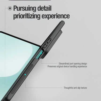 Maska za Samsung F976B Galaxy Z Fold 8 Ultra crna Nillkin Scrub Fold Magnetic