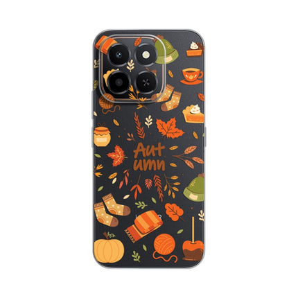 Maska za Honor X6c Autumn Silikonska Print Skin