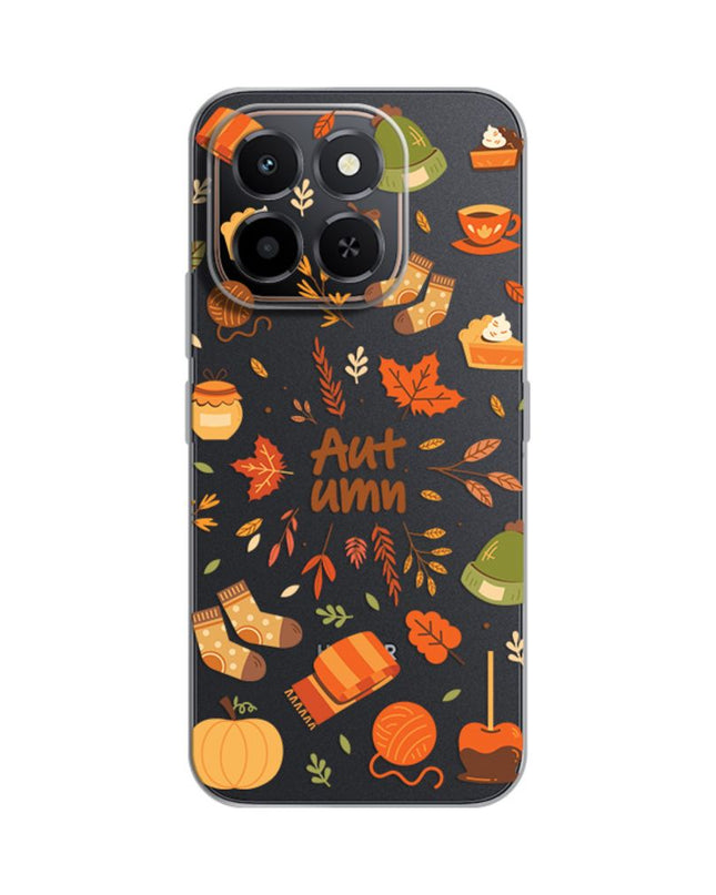 Maska za Honor X6c Autumn Silikonska Print Skin