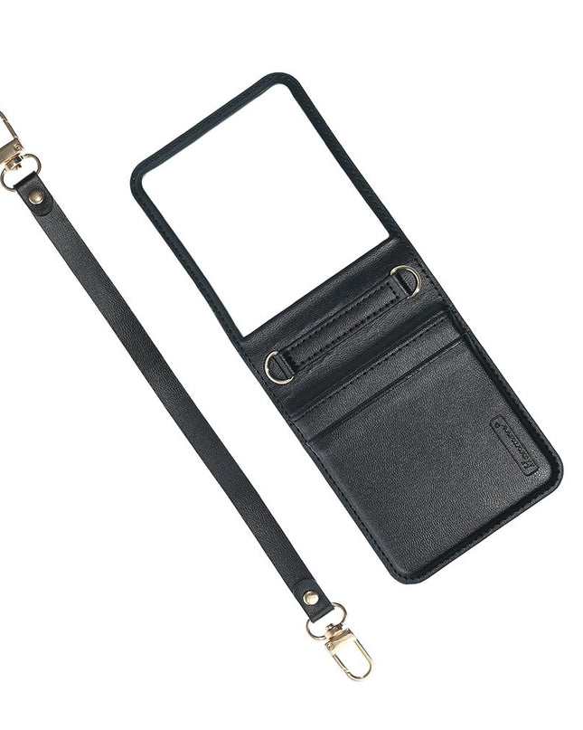 Maska za Samsung F776B Galaxy Z Flip 8 crna Hanman Canvas ORG