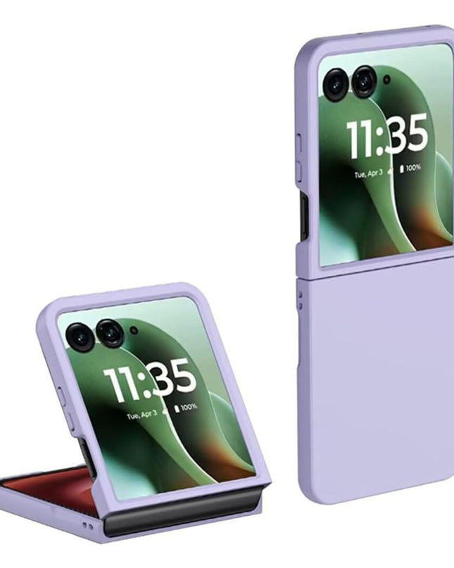 Maska za Motorola Razr 70 Ultra ljubicasta Flip