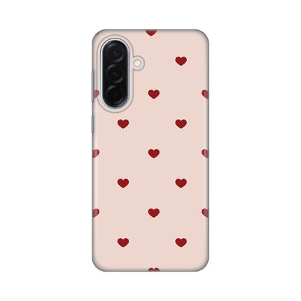 Maska za Samsung A366B Galaxy A36 5G Beige Hearts Silikonska Print
