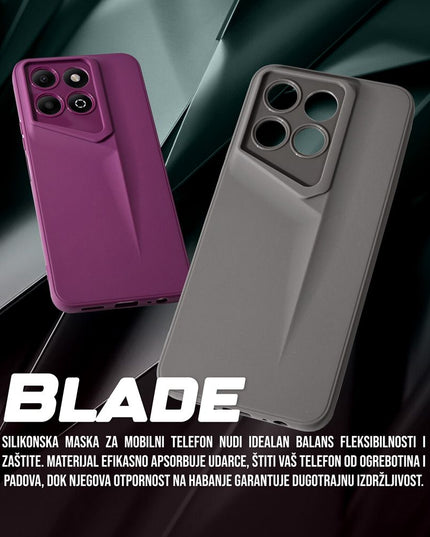 Maska za Honor X7d 4G/400 Smart 5G crna Blade