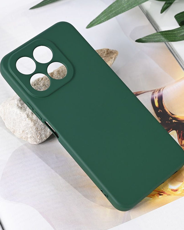 Maska za Honor X6c tamno zelena Teracell Soft Velvet
