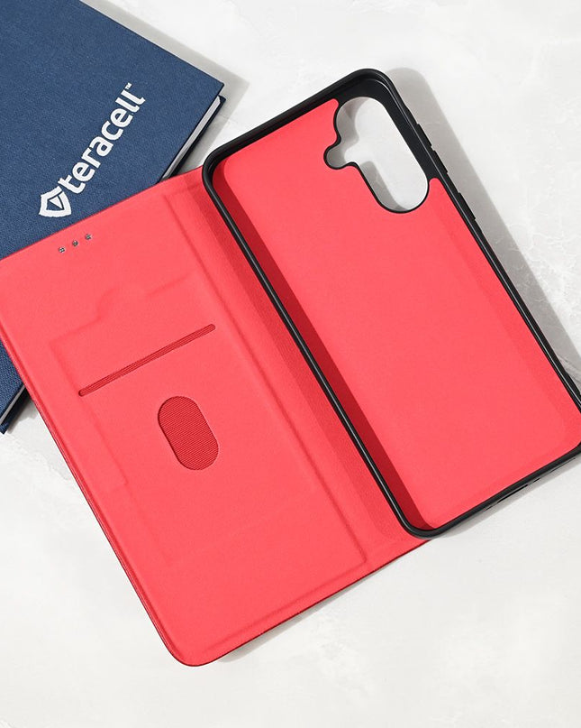 Maska za Samsung A366B/A566B Galaxy A36/A56 5G crvena Teracell Elegant Flip