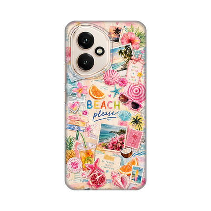 Maska za Honor 400 Beach Please Silikonska Print Skin