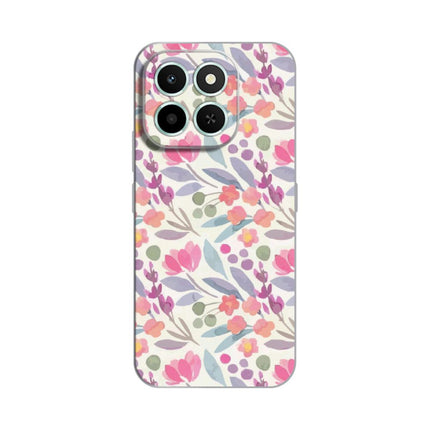 Maska Silikonska Print za Honor X6c Watercolor Flowers