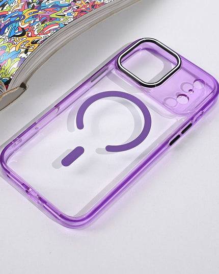 Maska za iPhone 17 Pro Max 6.9 ljubicasta Magsafe Color Pop