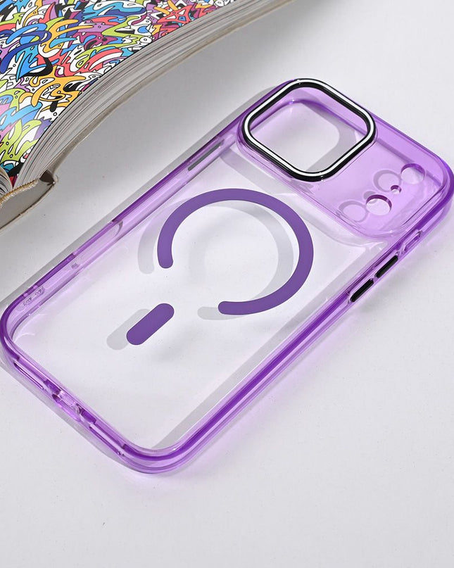 Maska za iPhone 17 Pro Max 6.9 ljubicasta Magsafe Color Pop
