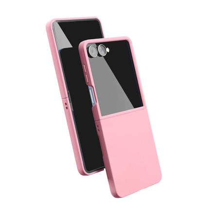 Maska za Samsung F761B Galaxy Z Flip 8 roze Elegant Fold