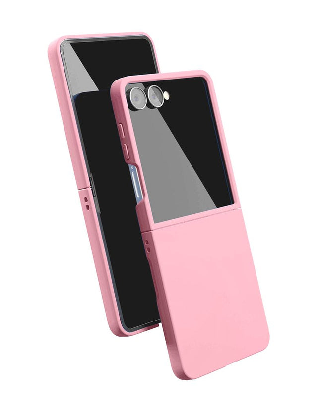 Maska za Samsung F761B Galaxy Z Flip 8 roze Elegant Fold