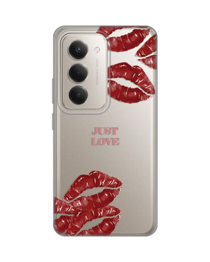 Maska za Xiaomi Redmi 15 4G Just Love Pink Silikonska Print Skin