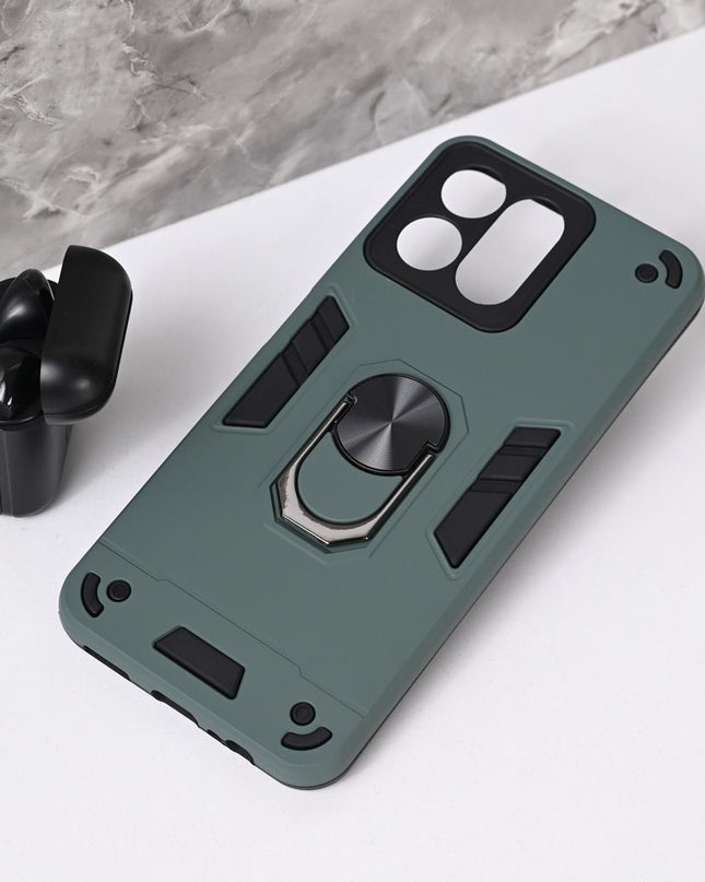 Maska Hard Ring za Honor 200 Smart/Honor X7c siva