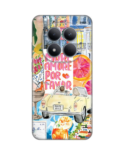 Maska za Xiaomi Redmi Note 15 Pro 5G More Amore Silikonska Print