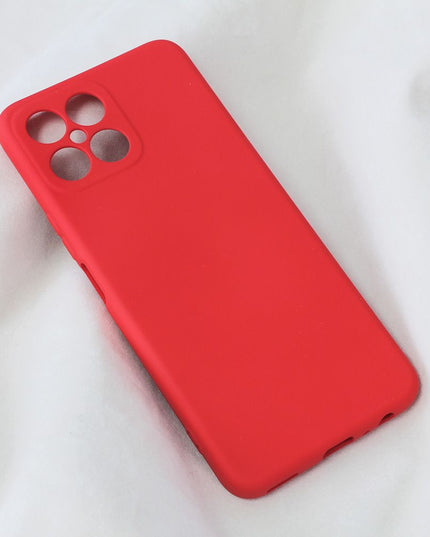 Maska za Huawei Honor X8 crvena Teracell Soft Velvet
