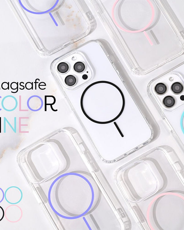 Maska za iPhone 17/18 6.3 ljubicasta Magsafe Color Line