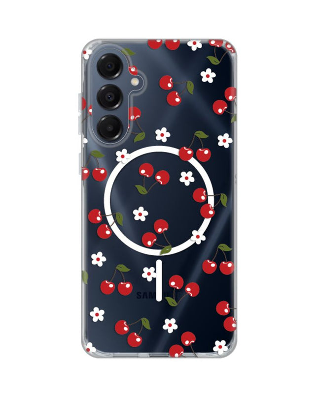 Maska za Samsung A165F Galaxy A16 Cute Cherries Print Magsafe