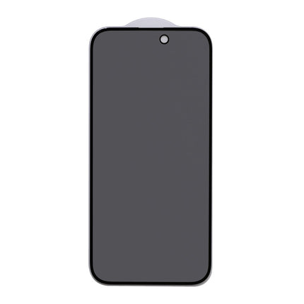 Zastitno Staklo Tempered Glass Privacy 2.5D full glue za iPhone 16 6.1 crna