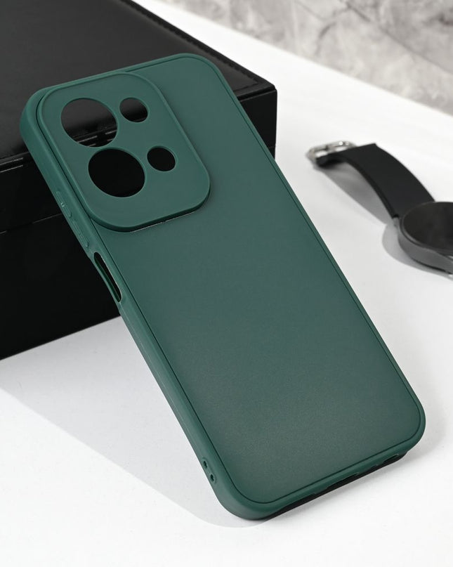 Maska za Xiaomi Redmi 15C 4G(173mm) tamno zelena 3D Camera