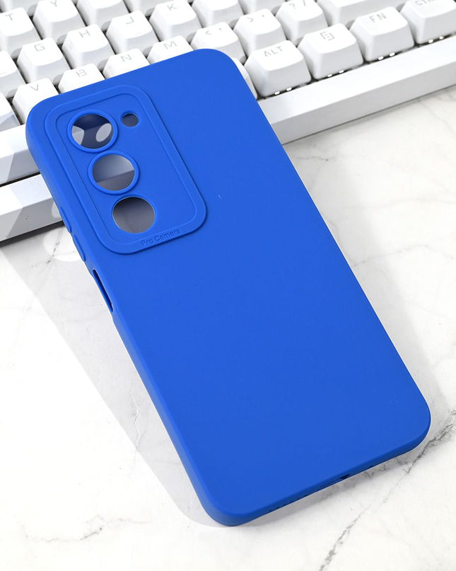 Maska za Xiaomi Redmi 15 4G 171mm plava Silikon Pro Camera