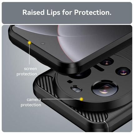 Maska za Xiaomi 17 Ultra crna Defender Safeguard