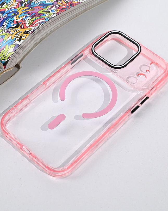 Maska za iPhone 17 Pro Max 6.9 roze Magsafe Color Pop