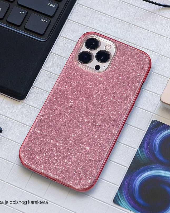 Maska za Xiaomi Redmi 10C srebrna Crystal Dust