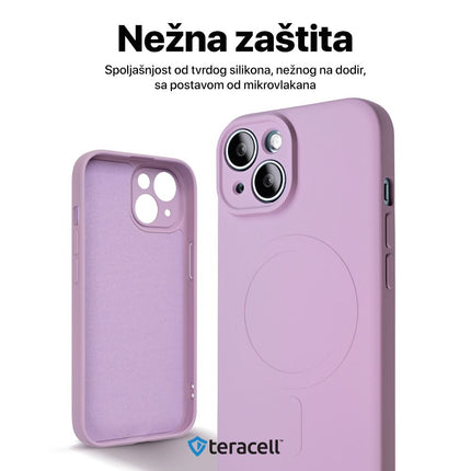 Maska za iPhone 17 Pro Max 6.9 ljubicasta Teracell Giulietta Magsafe
