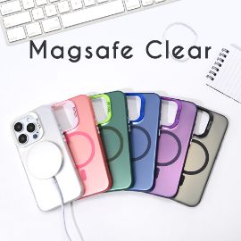 Torbica Magsafe Clear za Samsung S711U Galaxy S23 FE srebrna