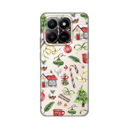 Maska za Honor X7d 4G/400 Smart 5G Winter Spirit Silikonska Print Skin