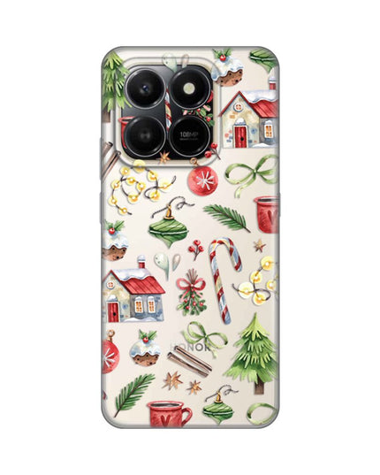 Maska za Honor X7d 4G/400 Smart 5G Winter Spirit Silikonska Print Skin