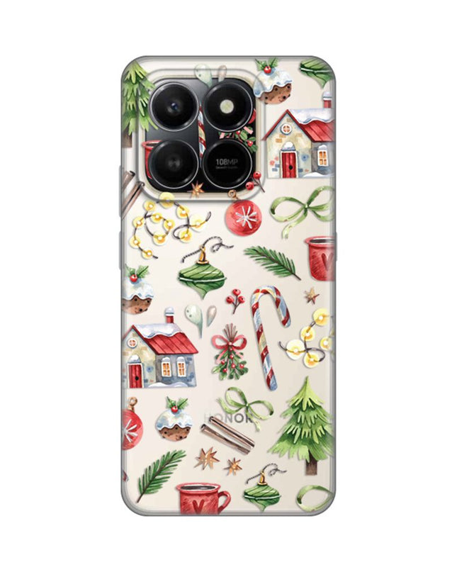 Maska za Honor X7d 4G/400 Smart 5G Winter Spirit Silikonska Print Skin