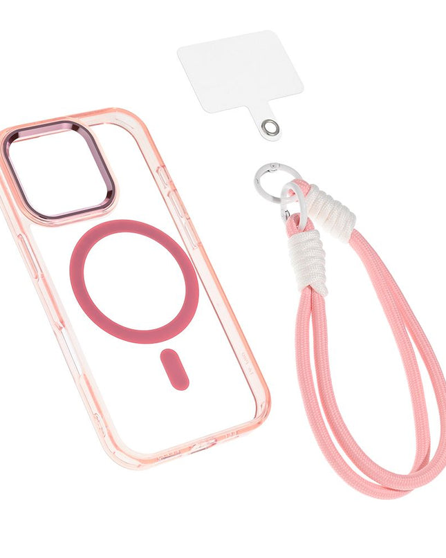 Maska za iPhone 16 Pro Max 6.9 roze Magsafe Loop
