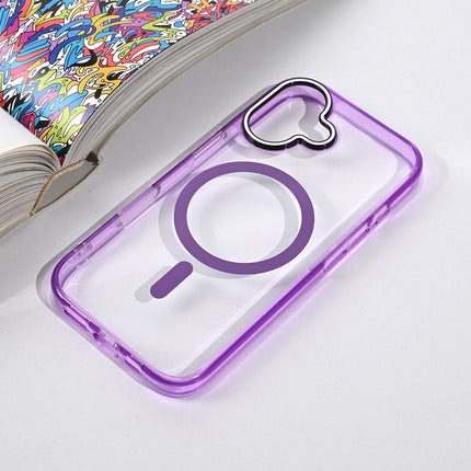 Maska za iPhone 16 6.1 ljubicasta Magsafe Color Pop