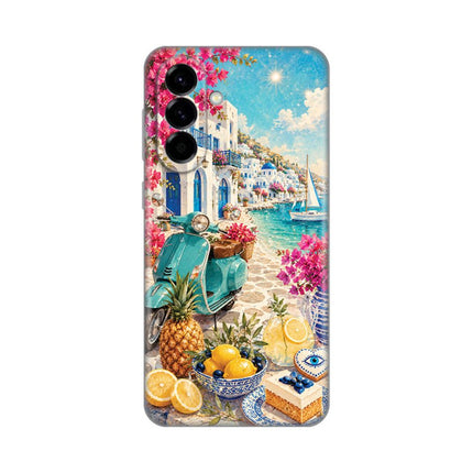 Maska za Samsung A576B Galaxy A57 5G Summer in Greece Silikonska Print Skin