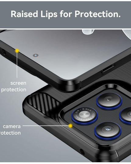 Maska za Motorola Edge 70 crna Defender Safeguard