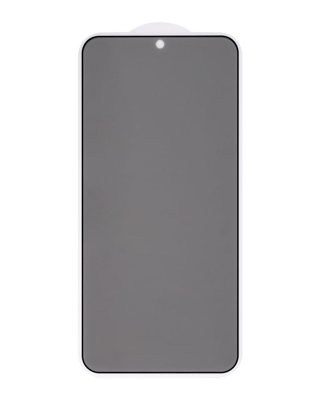 Zastitno staklo Tempered Glass Privacy Teracell Titan 2.5D za Samsung S926B/S936B Galaxy S24 Plus/S25 Plus crni (fingerprint unlock)