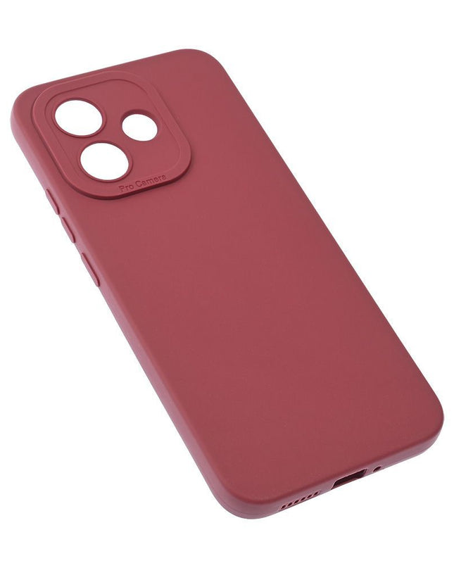 Maska za Xiaomi Redmi Note 17 4G/5G Silikon Pro Camera bordo