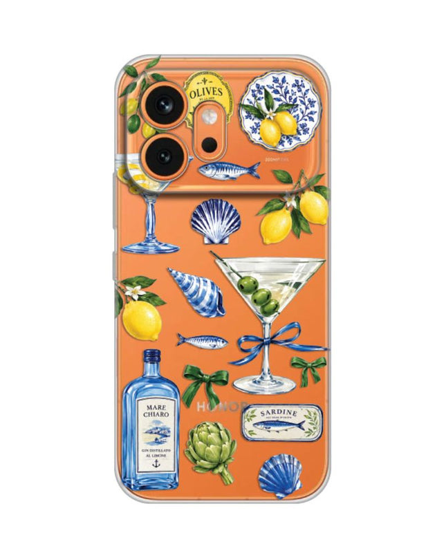 Maska za Honor 600 Mediterranean Martini Silikonska Print