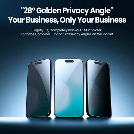 Zastitno staklo Tempered glass Nillkin Guardian Privacy za iPhone 17 Pro 6.3 (sa kalupom)
